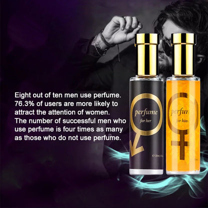 Pheromone Midnight Temptation Perfume Unisex Irresistible Tempting Couple Perfume Attract Opposite High-end Pheromone Perfume