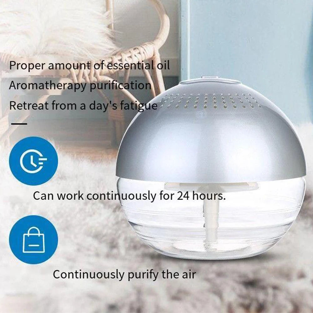 Filtration Air Revitaliser Fresh Air Freshener Easy To Use LED Light Refreshes Revitaliser Indoor Air Humidity