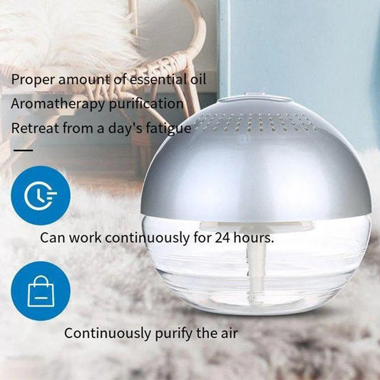 Filtration Air Revitaliser Fresh Air Freshener Easy To Use LED Light Refreshes Revitaliser Indoor Air Humidity