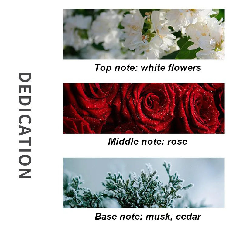 Million Gold For Her Women Perfume Edp Long Lasting Oriental Rose & Patchouli Luxury Oud Woody Notes Blossom Pheromone Fragrance