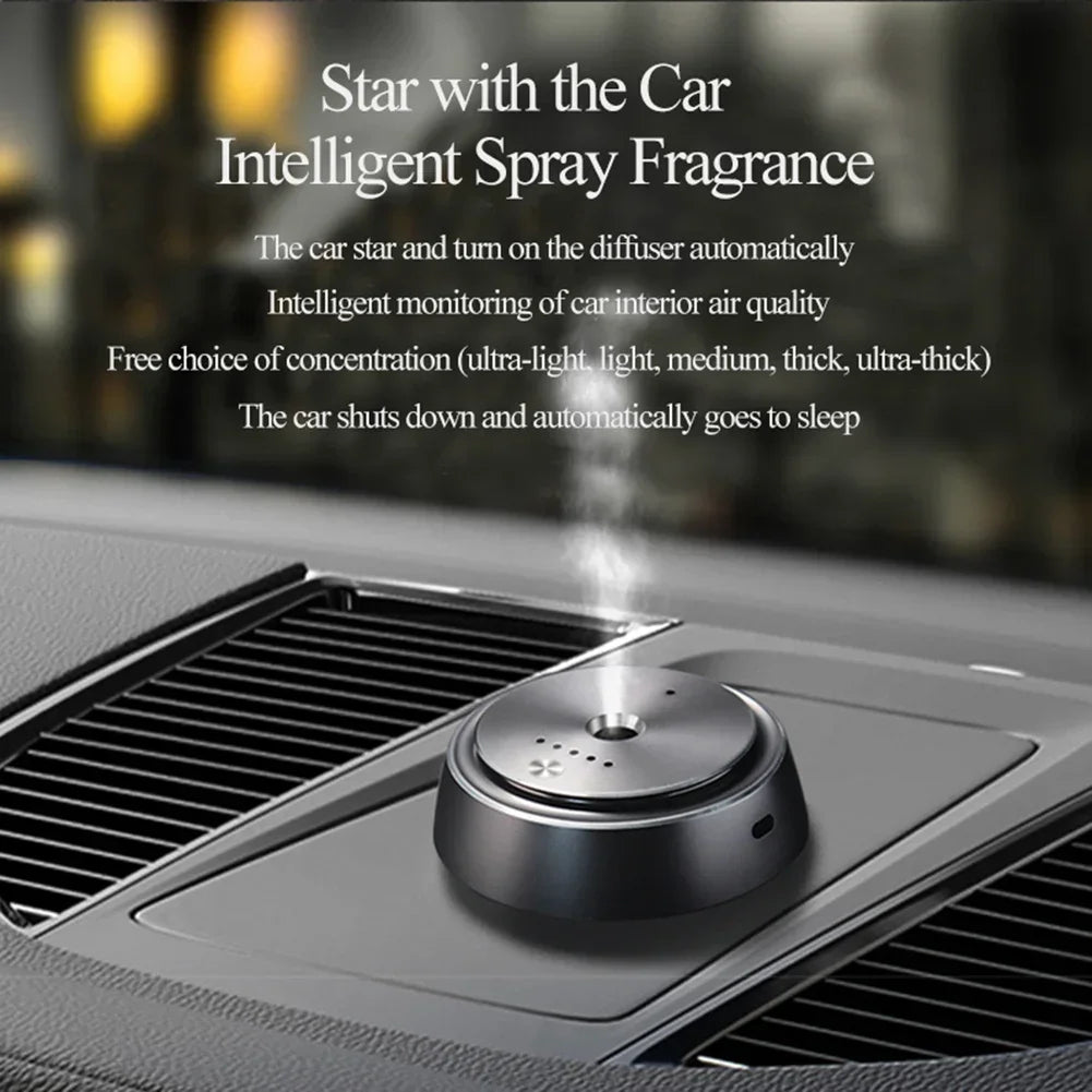 Auto Air Diffuser Electric Spray Car Perfume Auto Air Freshener Flavoring Purifying Deodorant Car Aromatherapy
