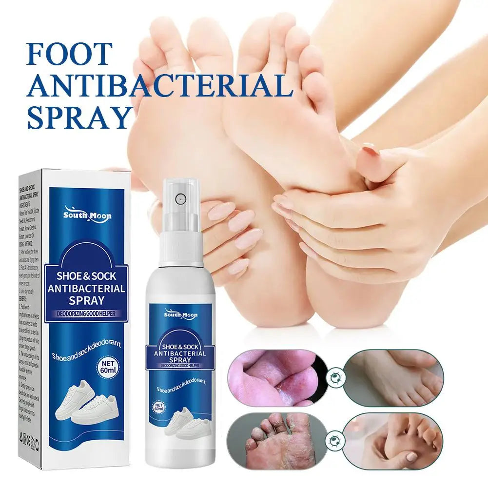Foot Odor Deodorizer Spray Multi-purpose Odor Removal For Shoe Refreshing Foot Spray Anti-sweat Foot Care Odor Remover