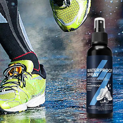 Shoe Protector Spray 120ml Rain and Stain Waterproof Shoe Spray Fabric Water Shield Waterproofing Spray for Hunting Hiking