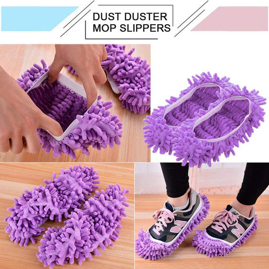 2PCS Multifunction Floor Dust Cleaning Slippers Lazy Mopping Shoes Home Floor Clean Micro Fiber Cleaning Shoes Cover для кухни