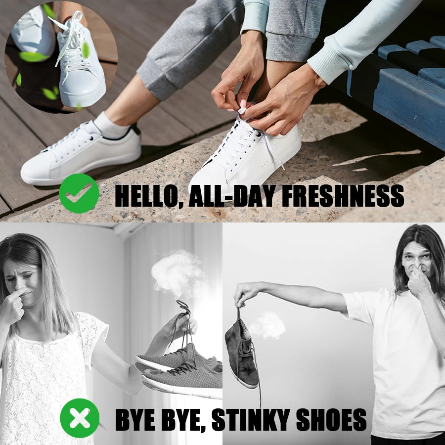 100ml Foot Shoes Deodorizer Spray Lemon Perfume Feet Shock Odor Nemesis Deodorant Removal Antibacterial Refresh Stink Freshener