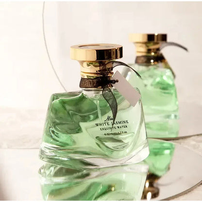 Jasmine Perfume For Women New White Jasmine Scent Natural Lasting Fresh Delicate Floral 50ml Musk Elegant Diamond-shaped Bottle