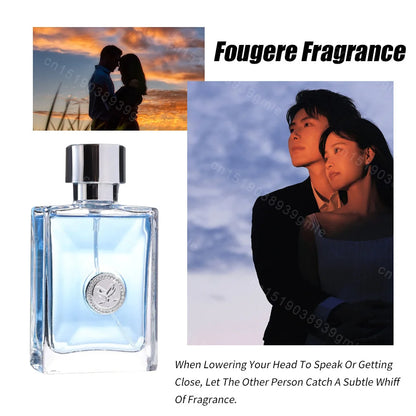 Brand Mens Cologne Perfumes High-End Woody Notes Fresh Perfume Spray Charm Long Lasting Fragrance Pheromone Men Eau De Toilette