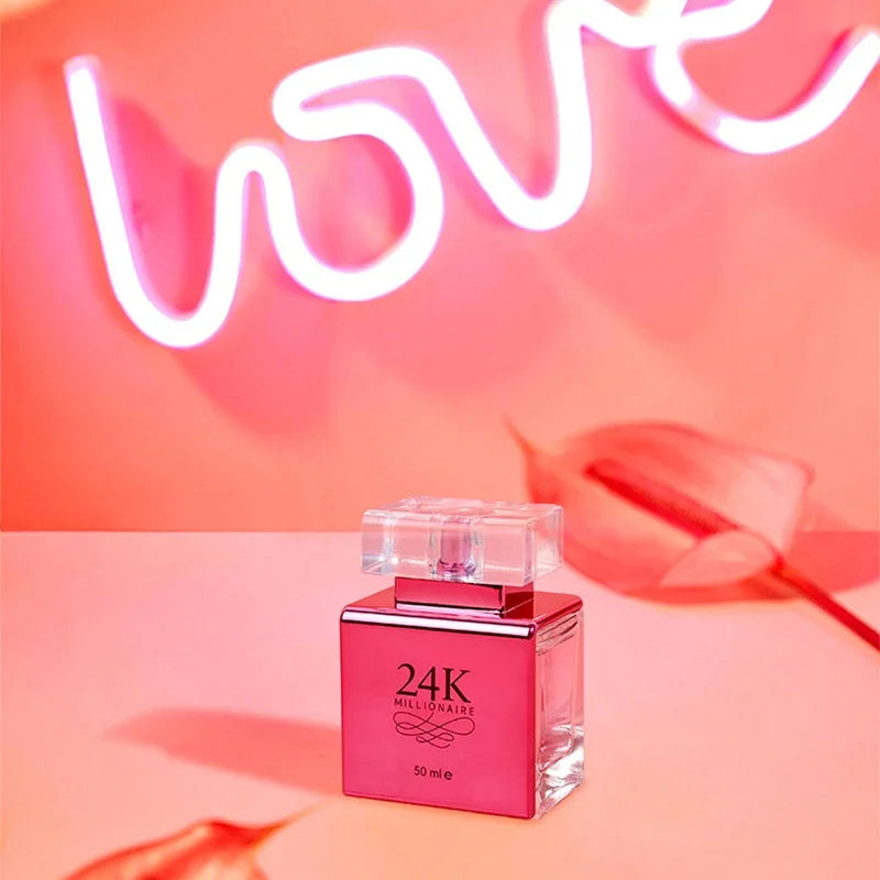 24k Women's Perfume Intoxicated Fresh Lasting Natural And High-Grade Gift Perfume Attract the Opposite Sex Perfume