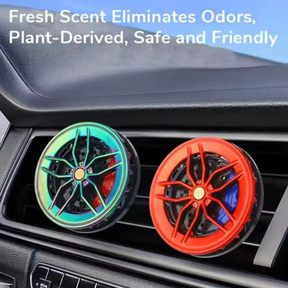 Car Fragrance Air Freshener Creative Stylish Rotating Propeller Fragrance Diffuser Decorative Car Accessories