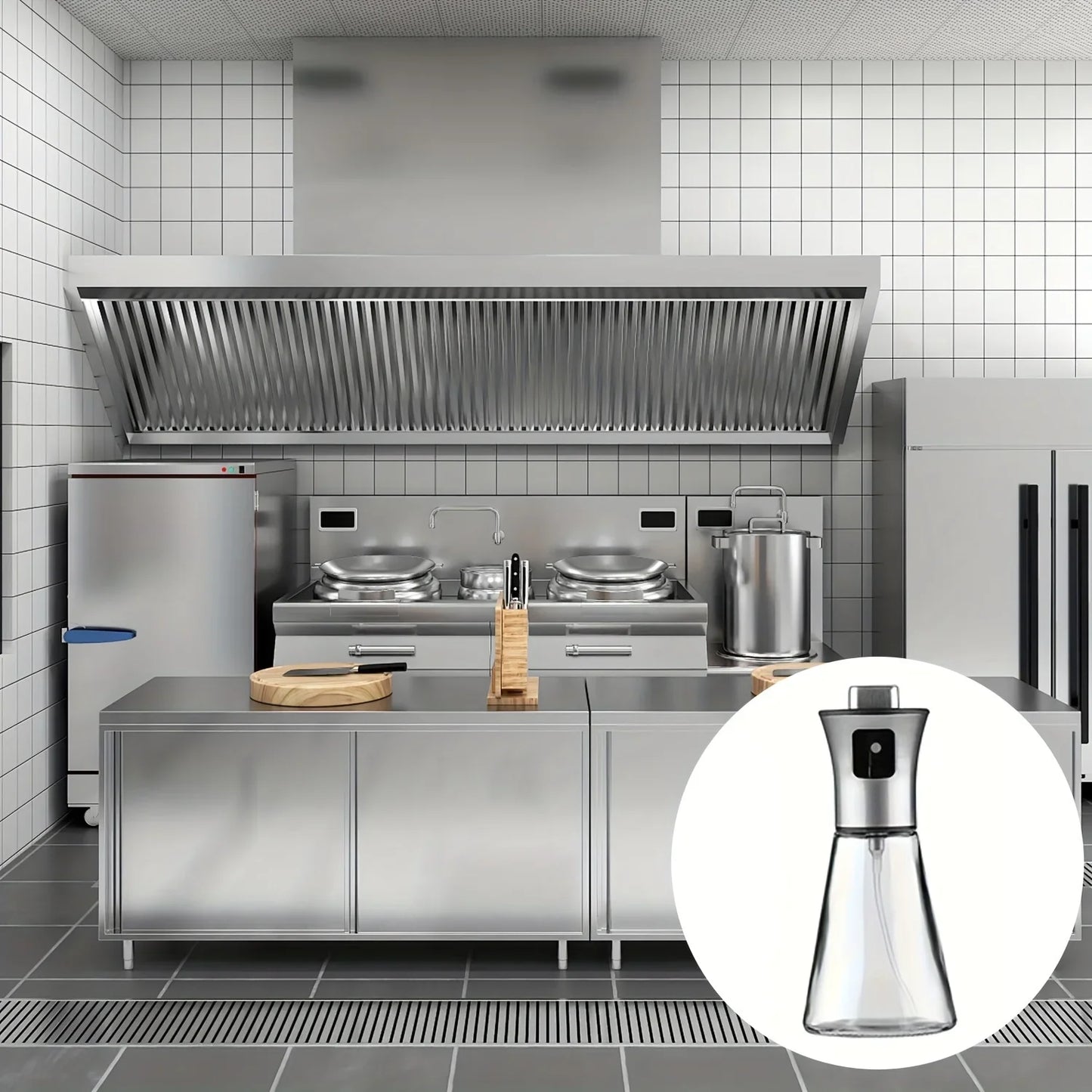 Damaly,The Glass Oil Sprayer Is Equipped with A Precise Nozzle, Has The Function of Preventing Leakage, and Is Easy To Clean.