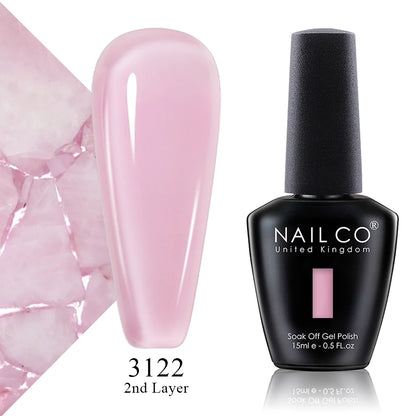 NAILCO 2025 Winter 15ML Gel Nail Polish Nails Semi-permanent UV Varnish High Quality Glass Bottle Nail Art Polish For Manicure