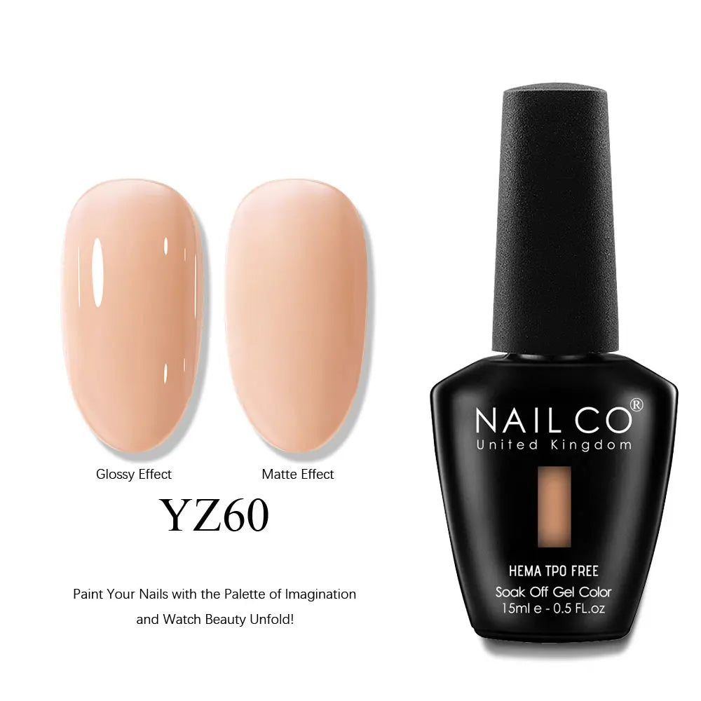 NAILCO 2025 Winter 15ML Gel Nail Polish Nails Semi-permanent UV Varnish High Quality Glass Bottle Nail Art Polish For Manicure