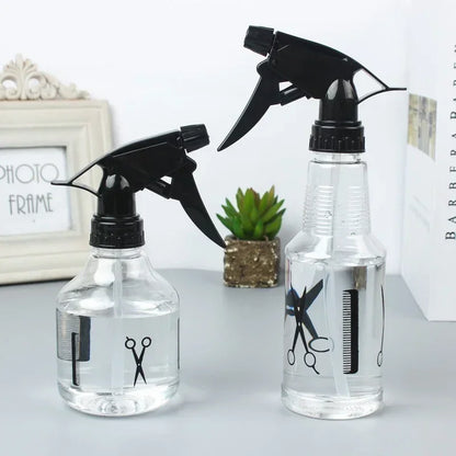 250ML Hairdressing Spray Bottle Salon Barber Hair Tools Water Sprayer Transparent Make-up Style Portable Plastic Spray Bottles