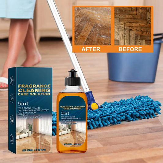 100ml Floor Cleaner Decontamination And Descaling Wooden Floor Cleaning Tile Cleaner  Polishing And Brightening Fresh Fragrance