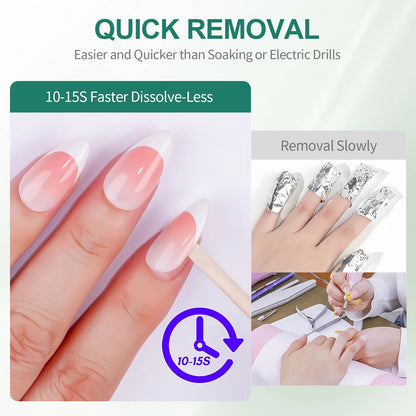 Nailpop 60ml Nail Remover Spray For Press On Nails False Nail Tips  Type UV Soak Off Solid Adhesive Fake Nail Removing Nail Art