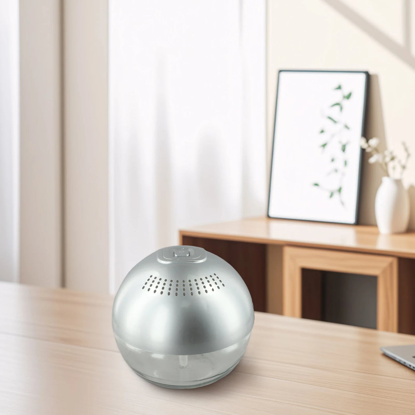 Filtration Air Revitaliser Fresh Air Freshener Easy To Use LED Light Refreshes Revitaliser Indoor Air Humidity