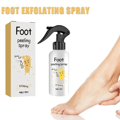 Foot Callus Remover Spray Quickly Soften Calluses Exfoliation Dry Feet Skin Hydrating clean Dead repair Skin cuticles Foot Care