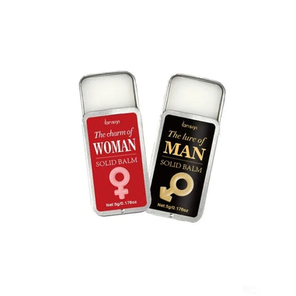 Women Men Body Heterosexual Hormones Perfume Solid Balm Long-lasting Scent Portable Solid Perfume Cologne Fragrance
