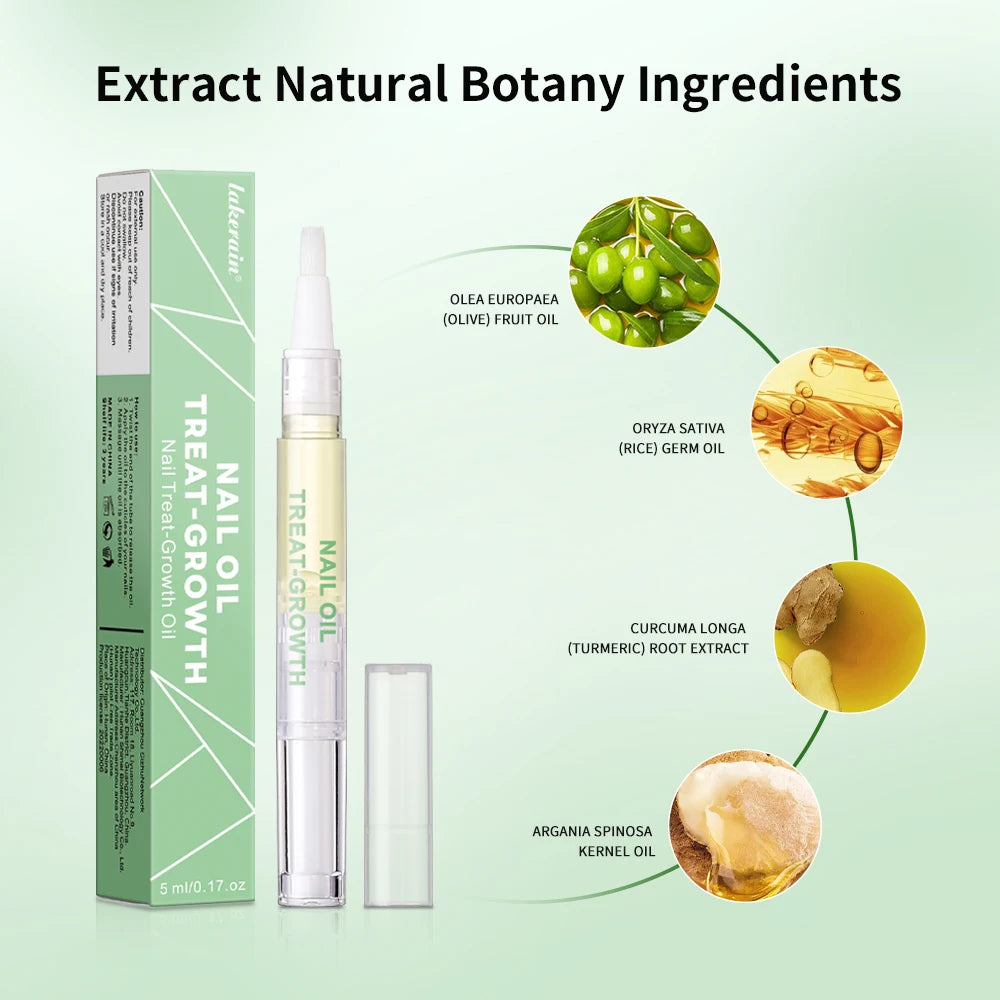 Nail Treat-Growth Oil Nail Nutrition Oil Pen Nail Treatment Cuticle Revitalizer Oil Prevent Nail Polish Agnail Nourish Skin