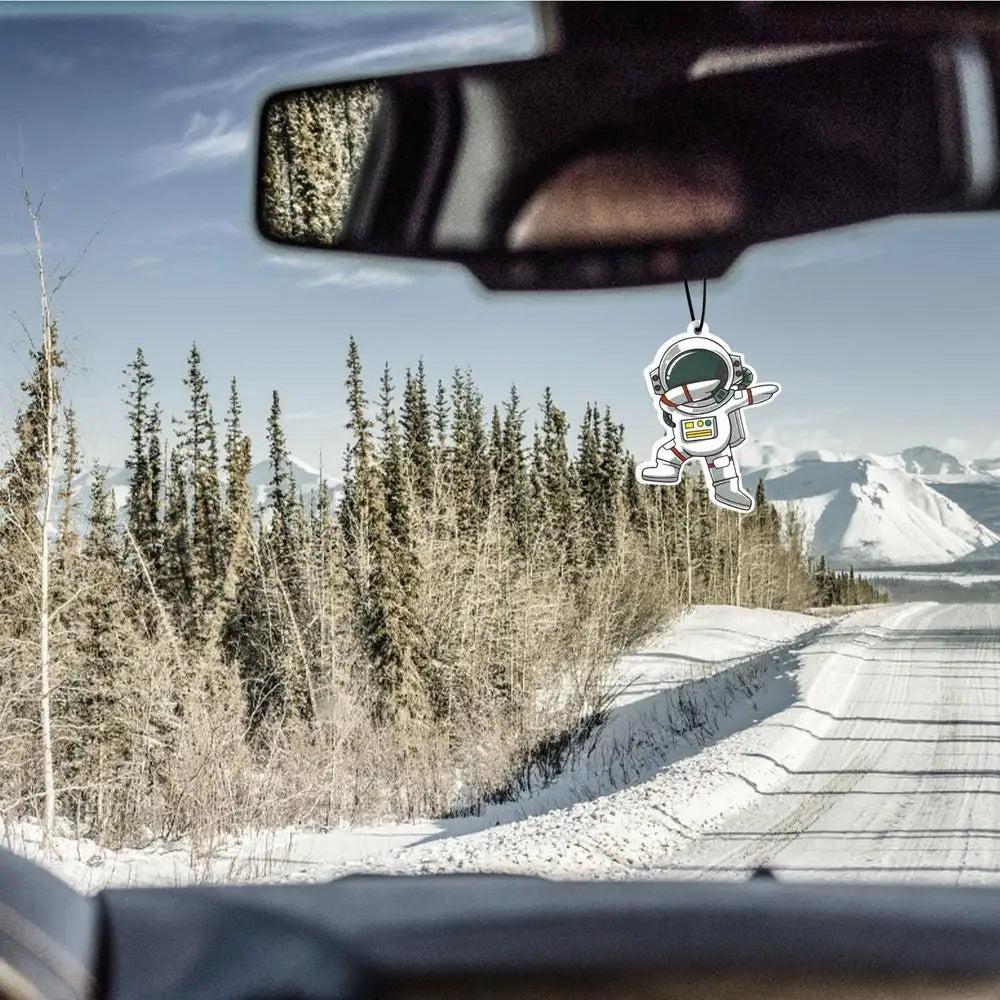 Car Fragrance Hanging Cute Car Air Freshener Funny Astronaut Aromatherapy Charm  Car Interior Deodorant Pendant Accessories