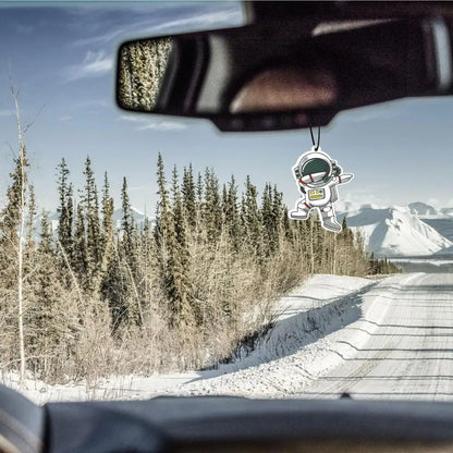 Car Fragrance Hanging Cute Car Air Freshener Funny Astronaut Aromatherapy Charm  Car Interior Deodorant Pendant Accessories