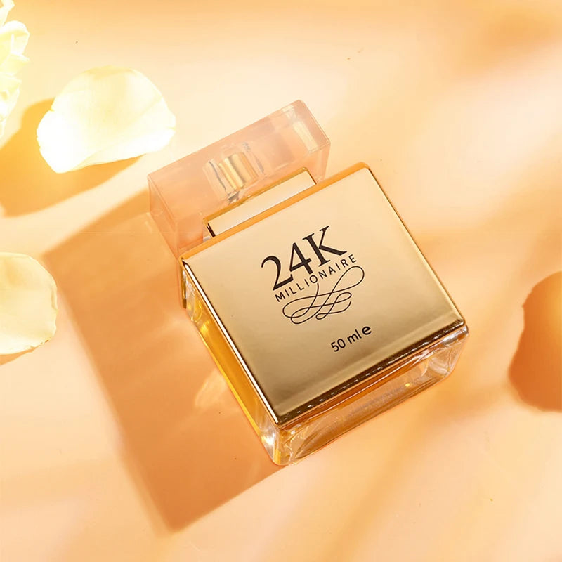 24k Women's Perfume Intoxicated Fresh Lasting Natural And High-Grade Gift Perfume Attract the Opposite Sex Perfume