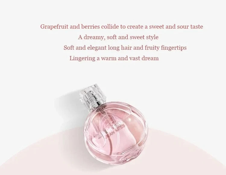 Romantic Floral Perfume for Women 100ml Light Glamour Fragrance Body Spray Long Lasting Scent for Date & Encounter