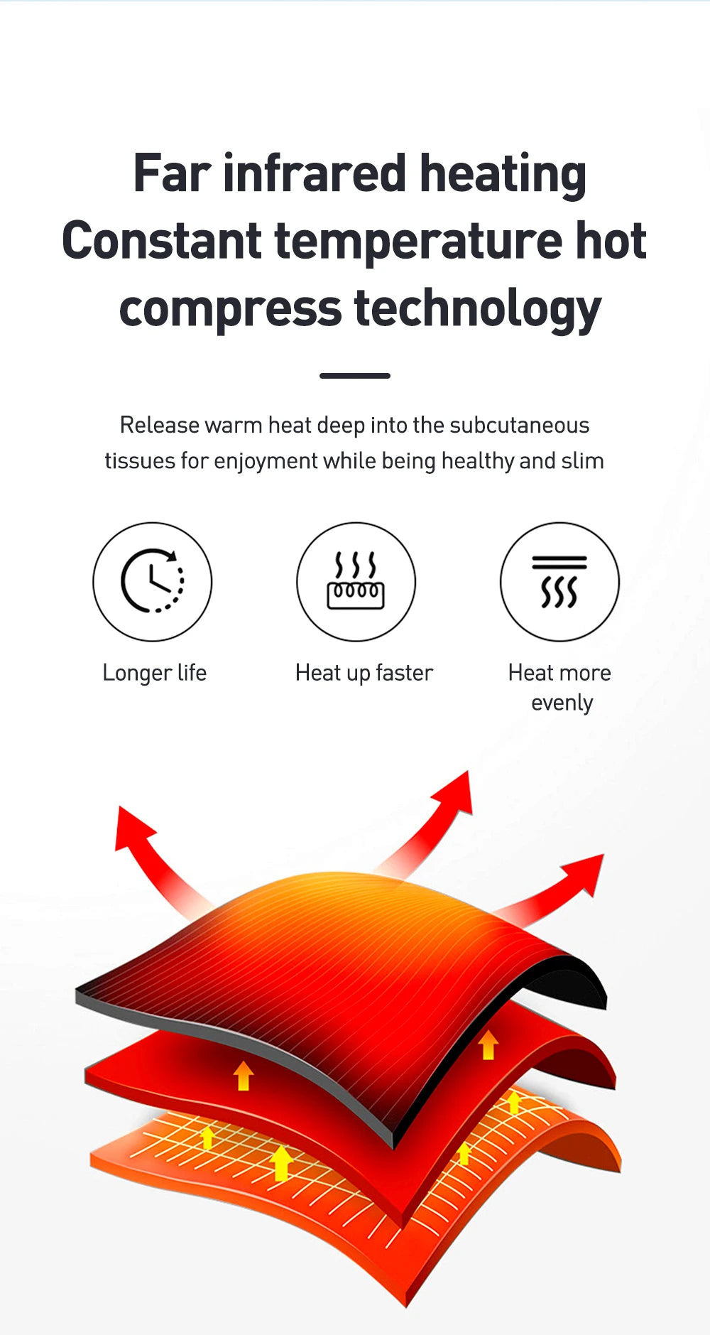 EMS Calf Massager Relieves Pain Constant Temperature Hot Pressure Vibration Massager Varicose Veins Relieves Fatigue