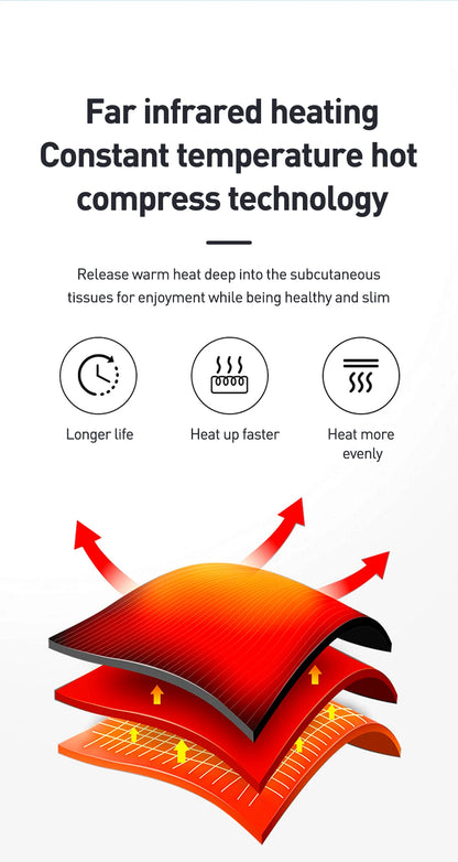 EMS Calf Massager Relieves Pain Constant Temperature Hot Pressure Vibration Massager Varicose Veins Relieves Fatigue