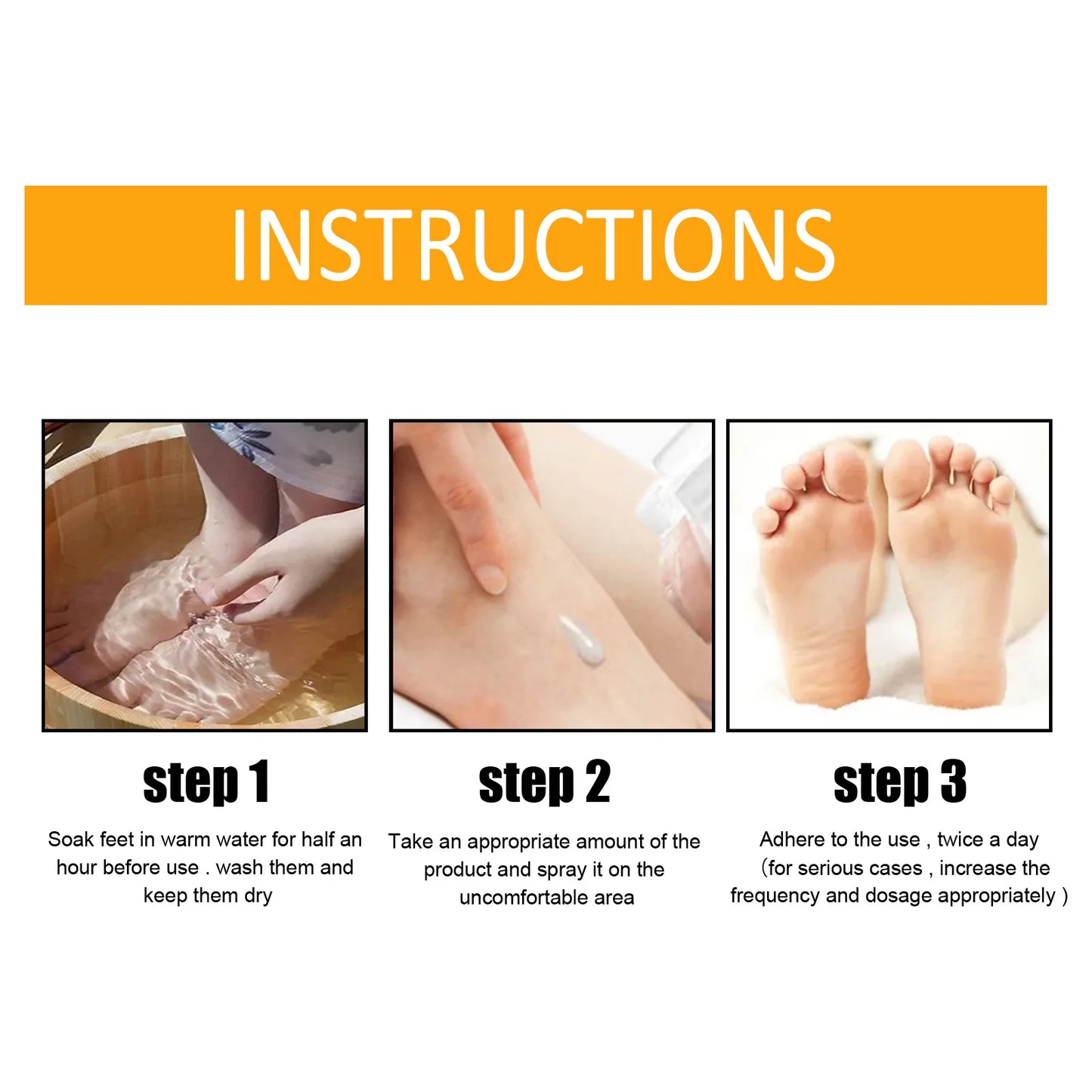 Herbal Anti Crack Foot Cream Spray Heel Cracking Repair Products Exfoliation Dead Skin Removal Softening Moisturize Smooth Care