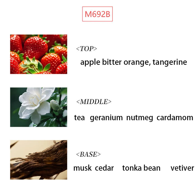 Brand Pheromones Men's Perfume Fresh Bergamot Musk Oud Cologne Long-lasting Eau De Toilette Charming Confident High-end Perfume