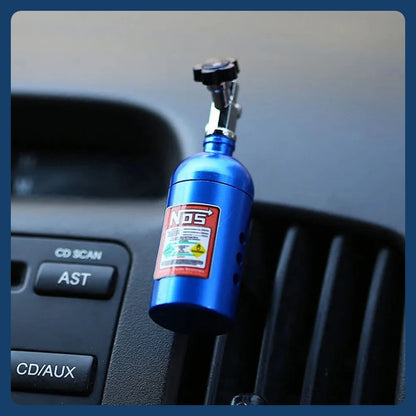 Car Air Freshener NOS Nitrogen Bottle Air Vent Aromatherapy Auto Aroma Outle Perfume Flavoring Fragrances Accessories