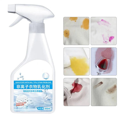 300ml Laundry Stain Remover Spray, Powerful Spot Cleaner for Fat Oil Blood Coffee Grease, Housekeeping Cleaning Supplies