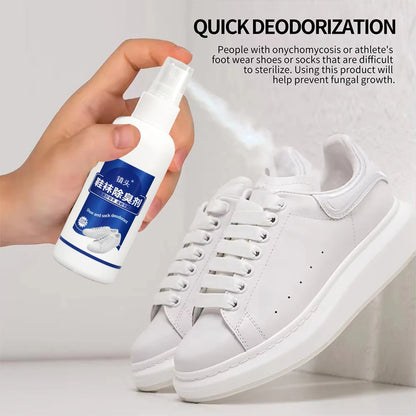 1/2/3pcs 100ml Shoes Socks Deodorizing Removal Spray Footwear Deodorant Antibacterial Antiperspirant Fresh Air Stink Remover