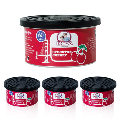 Car Air Fresheners:  Lemon Scent | Organic Cans | Odor Eliminator Essential | Long-Lasting | Strong Fragrance | For Home Closet