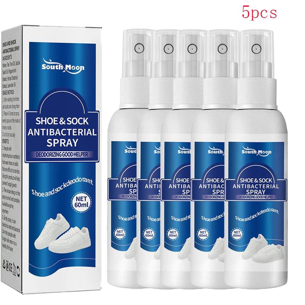 Foot Odor Deodorizer Spray Multi-purpose Odor Removal For Shoe Refreshing Foot Spray Anti-sweat Foot Care Odor Remover