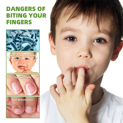 Strong Will Anti-Nail Biting Click Pen Stop Nail Biting Care Nails Improve Nail Biting Behavior Strong Bitter Aquamarine Pen