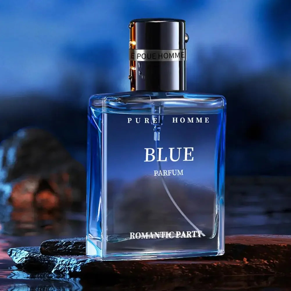 30ml Azure Marine Cologne For Men – Fresh Citrus & Sea Notes,Long-Lasting Charming Romantic Original Cologne Perfumes