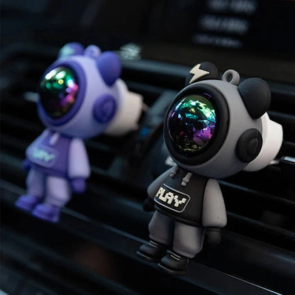 Car Air Conditioning Aromatherapy Clip Cartoon Astronaut Air Outlet Perfume Fragrance Car Air Freshener Car Air Vent Accessories