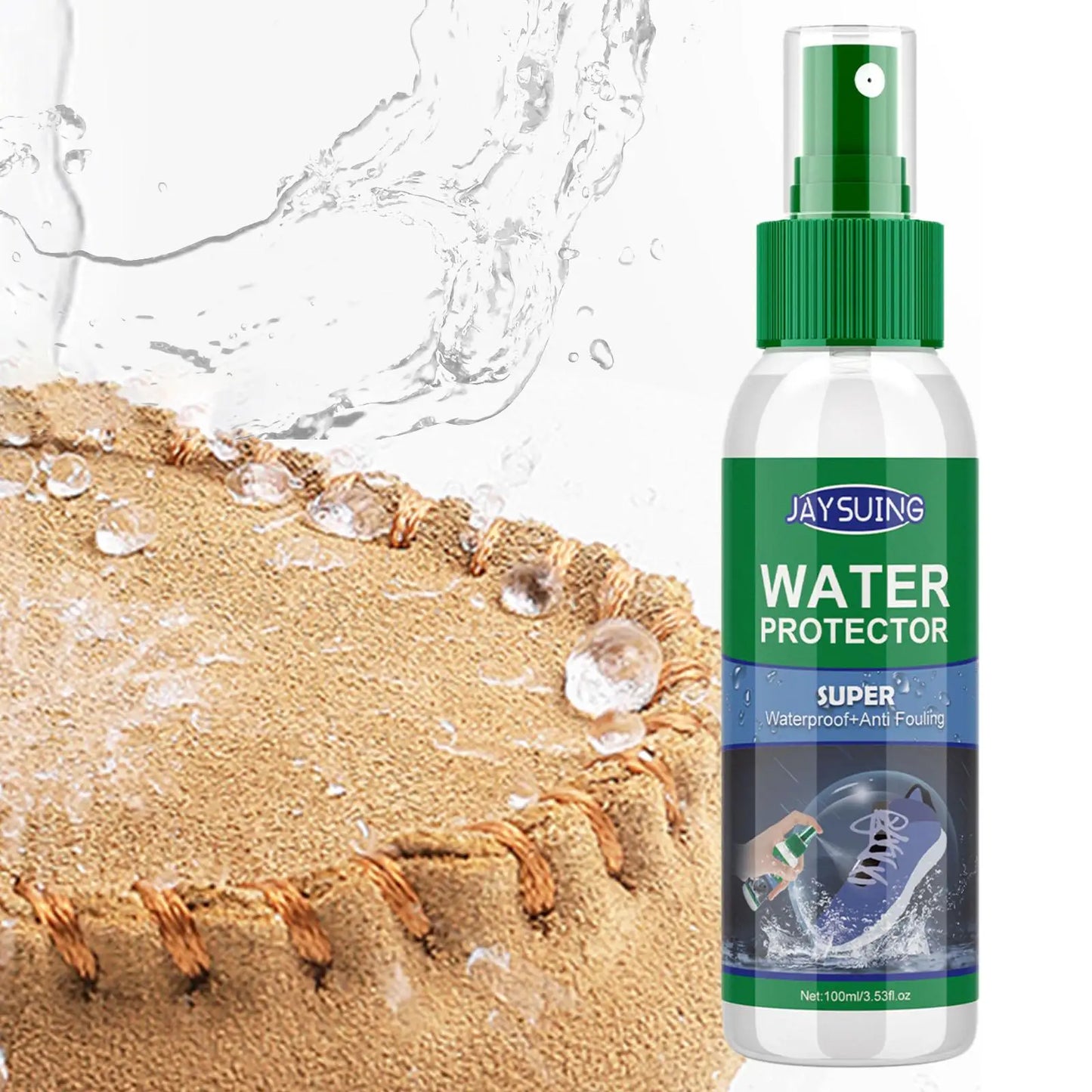 Shoe Protector Spray Hydrophobic Coating Waterproofing Spray Easy to Use Waterproof for Suede Leather Sneaker Fabric Canvas