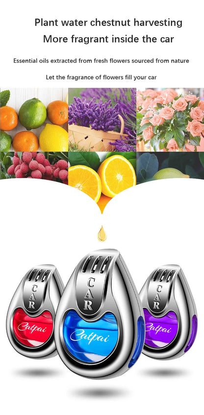 Car Air Freshener Fragrance Car Interior Air Vent Creative Diffuser Lasting Pendant Aromatherapy For Auto Smell Perfume Scent