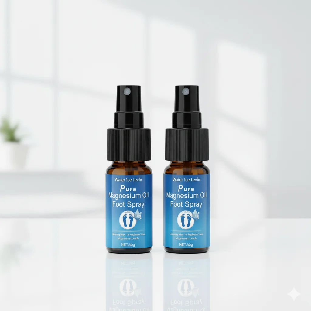 Winter Magnesium Oil Foot Spray - Boost Magnesium & Soothe Tired Feet Fast