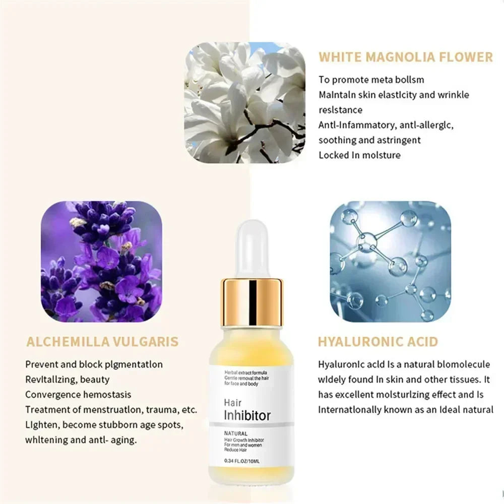 Hair Removal Spray Powerful Epilator Cream Intimate Areas Health Painless Hair Remover Growth Inhibitor For Woman Men Body Care