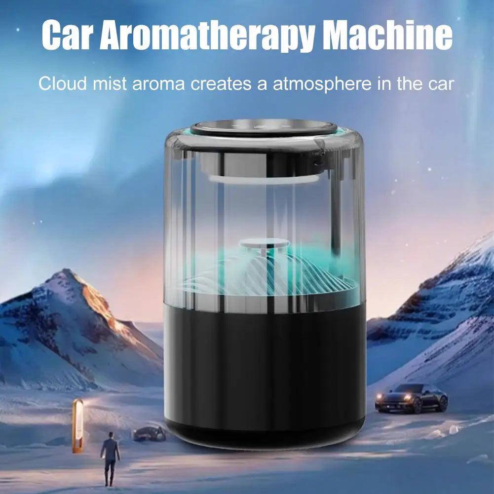 Car Air Freshener - Premium Automotive Fragrance Device With Cloud-View Atomization, Filling The Car With Fragrance