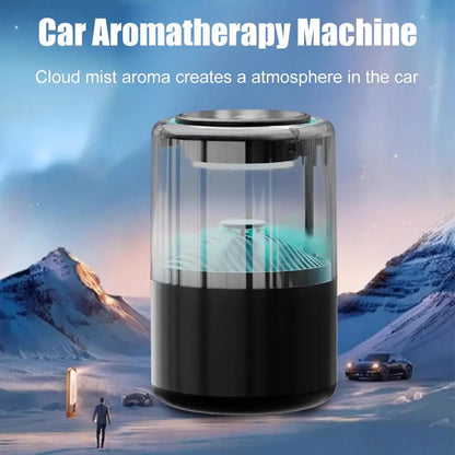 Car Air Freshener - Premium Automotive Fragrance Device With Cloud-View Atomization, Filling The Car With Fragrance
