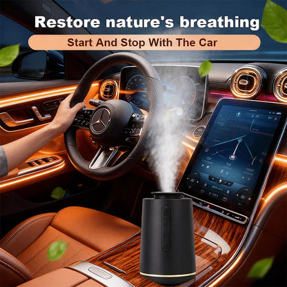 Smart Aromatherapy Diffuser with AI Sensing Spray Timer Quick Odor Eliminator Long-Lasting Air Freshener for Home Hotel Car