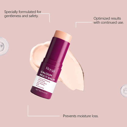 Calcium Volume Multi Balm Korean Skincare Stick Face & Eye Cream Collagen Deep Moisturizing Anti-Wrinkle Suitable for Pre Makeup