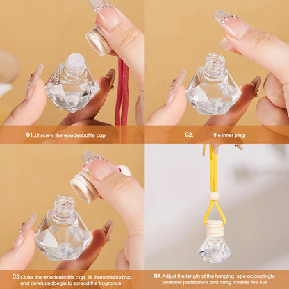 Natural car fragrance, fragrant all the way, long-lasting fragrance, evenly spread, car air freshener