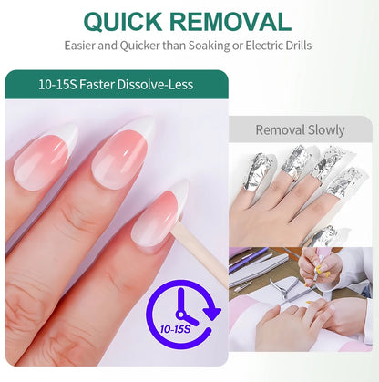 Nailpop 60ml Nail Remover Spray For Press On Nails False Nail Tips  Type UV Soak Off Solid Adhesive Fake Nail Removing Nail Art