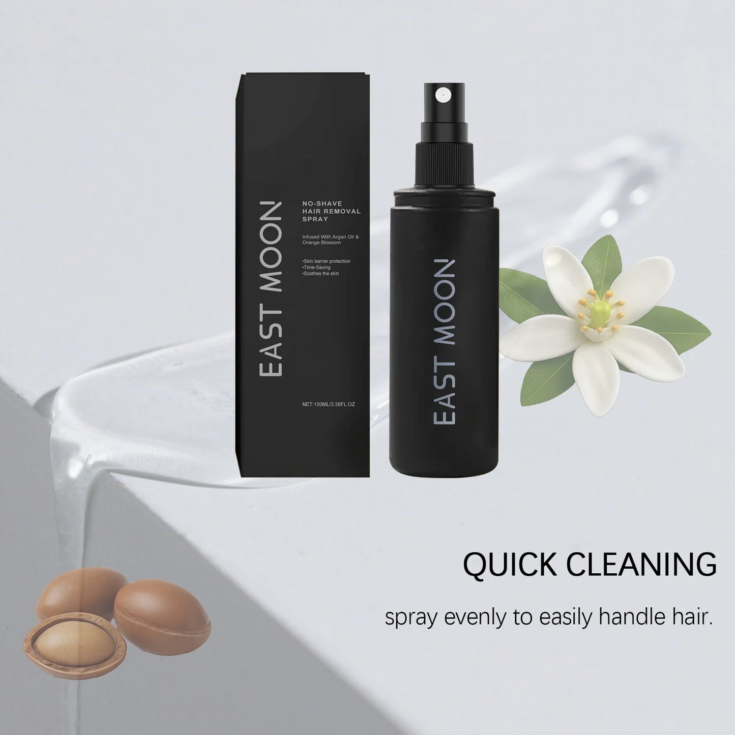 Men S Hair Removal Spray Effortlessly Removes Leg Hair Underarm Hair And Chest Hair Gentle Cleansing And Convenient Care Spray